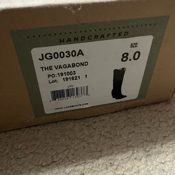 BNIB Sold Out! Junk Gypsy Lane Vagabond Cowboy Boots size 8 Brown 🔥 🔥🔥 - Picture 11 of 11